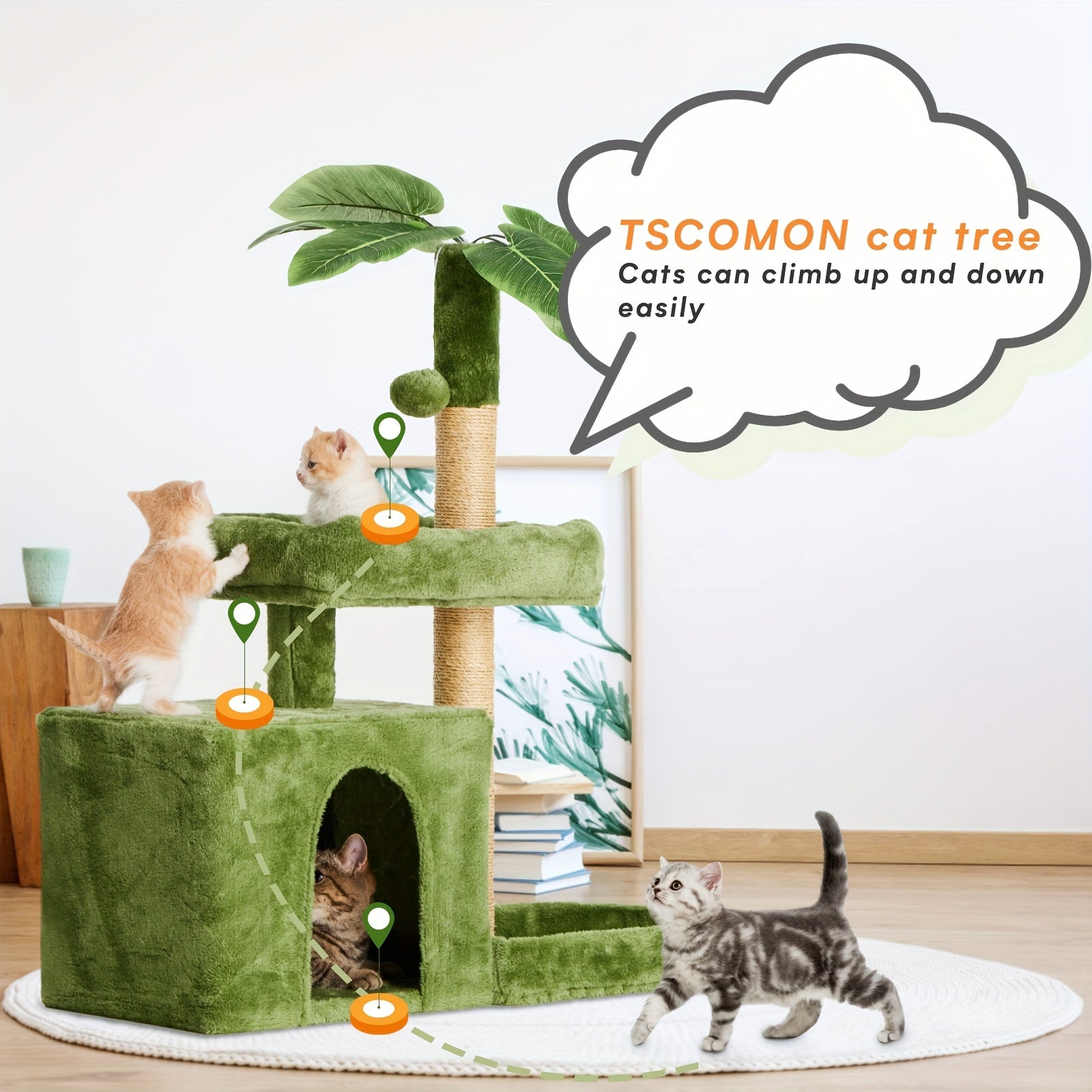 TSCOMON 31.5" Cat Tree