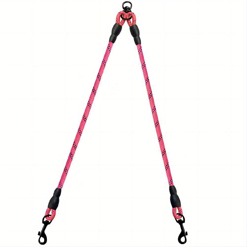 7 colors Taglory Reflective Dual Dog Leash
