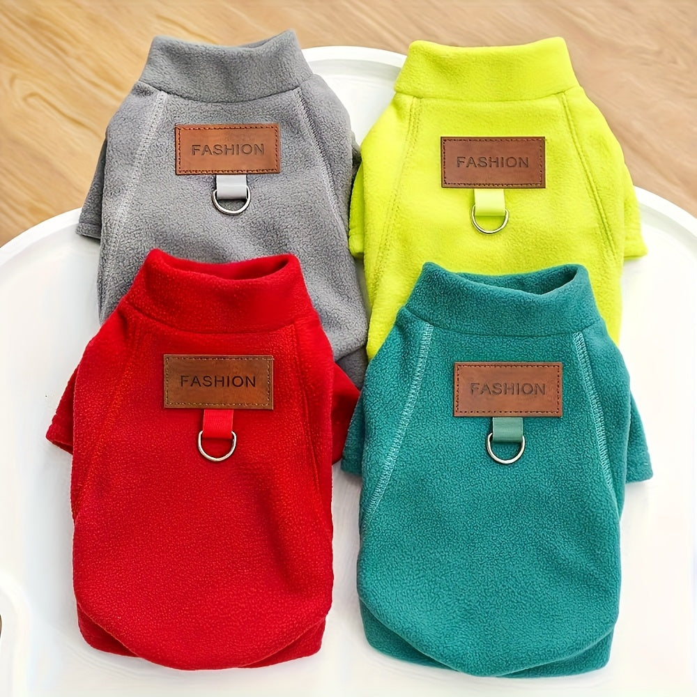 4pcs Set Winter Warm Pet Clothes for Dogs & Cats