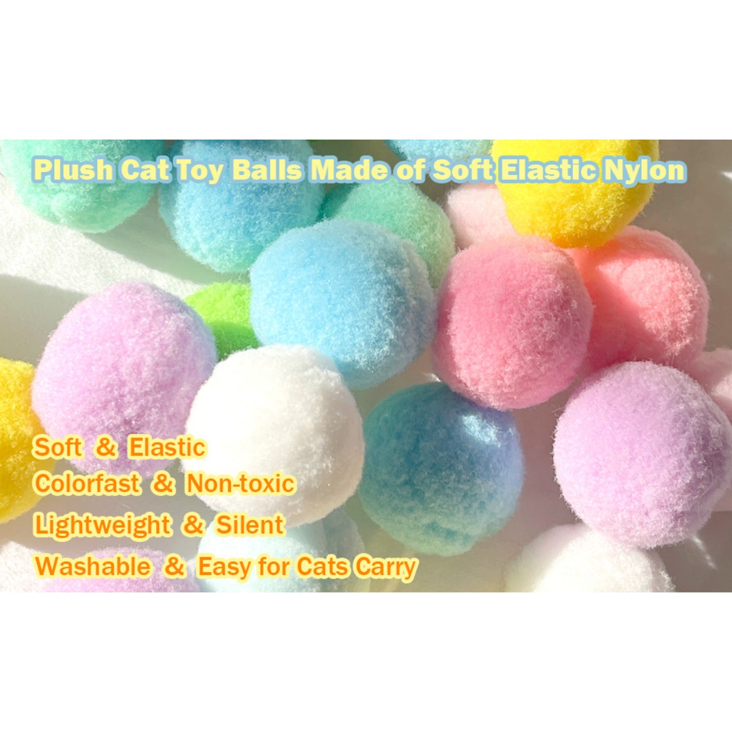 31pcs Cat Ball Toy Launcher Gun
