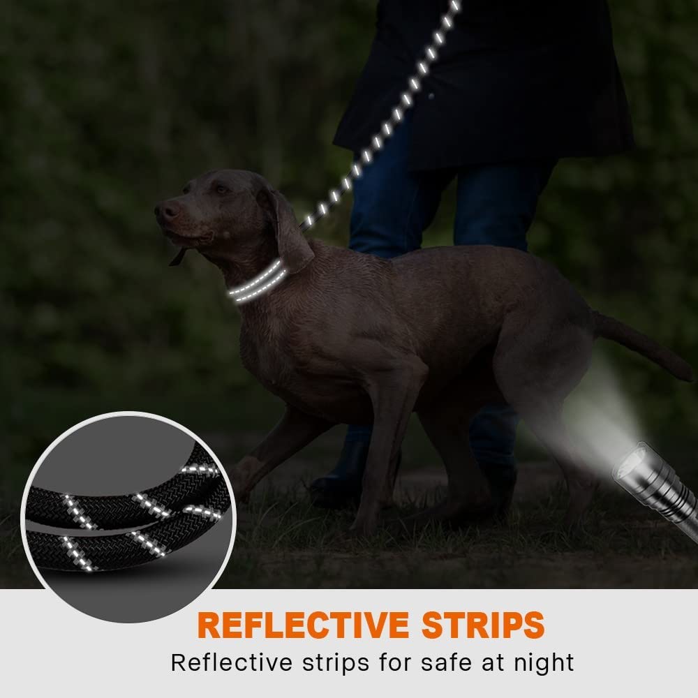 JOYTALE Reflective Dog Leash with Comfortable Padded Handle