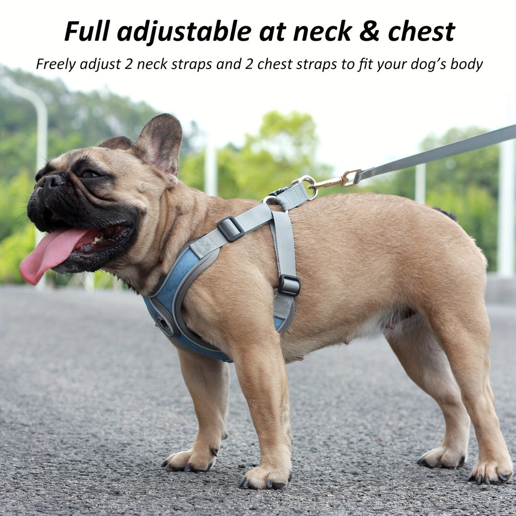 Breathable & Adjustable Reflective Dog Harness Vest