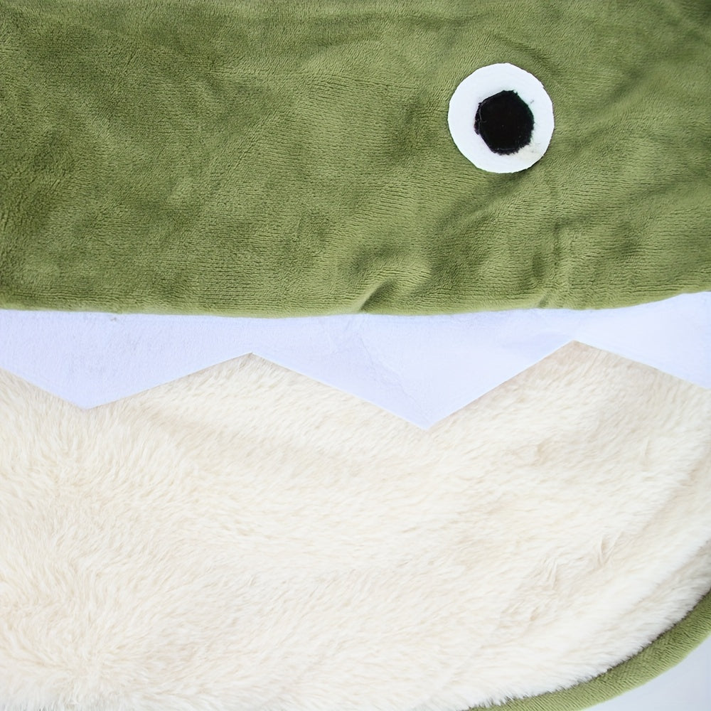 Cartoon Shark Shaped Pet Dog Bed Nest
