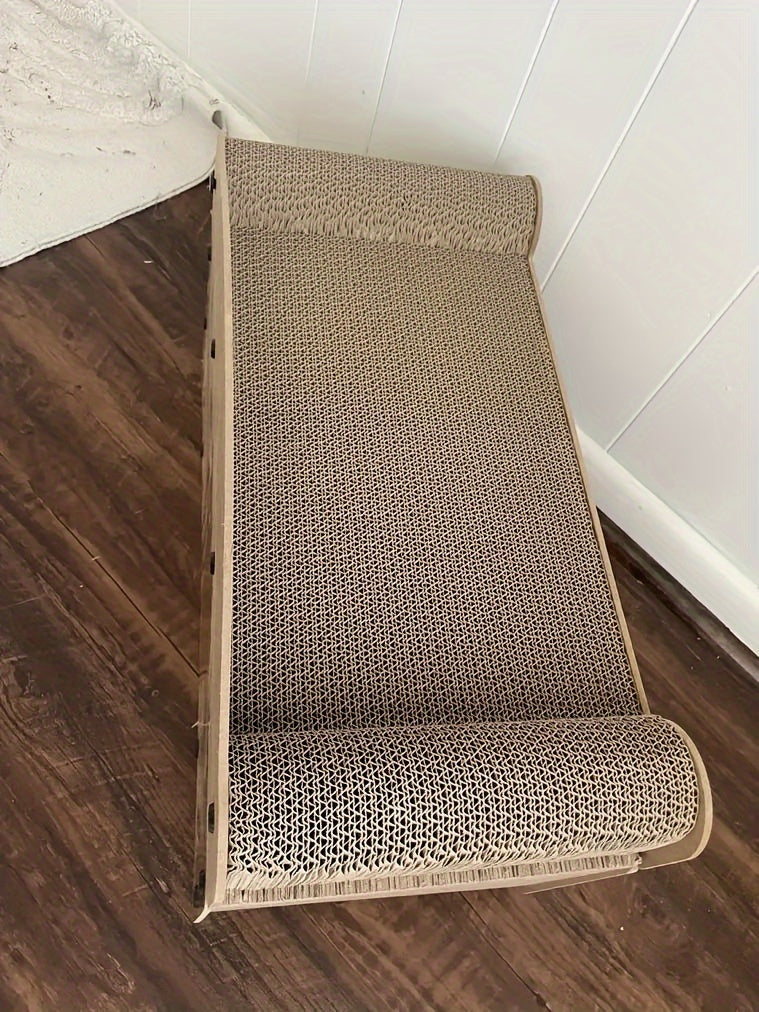 Cat House With Scratching Board