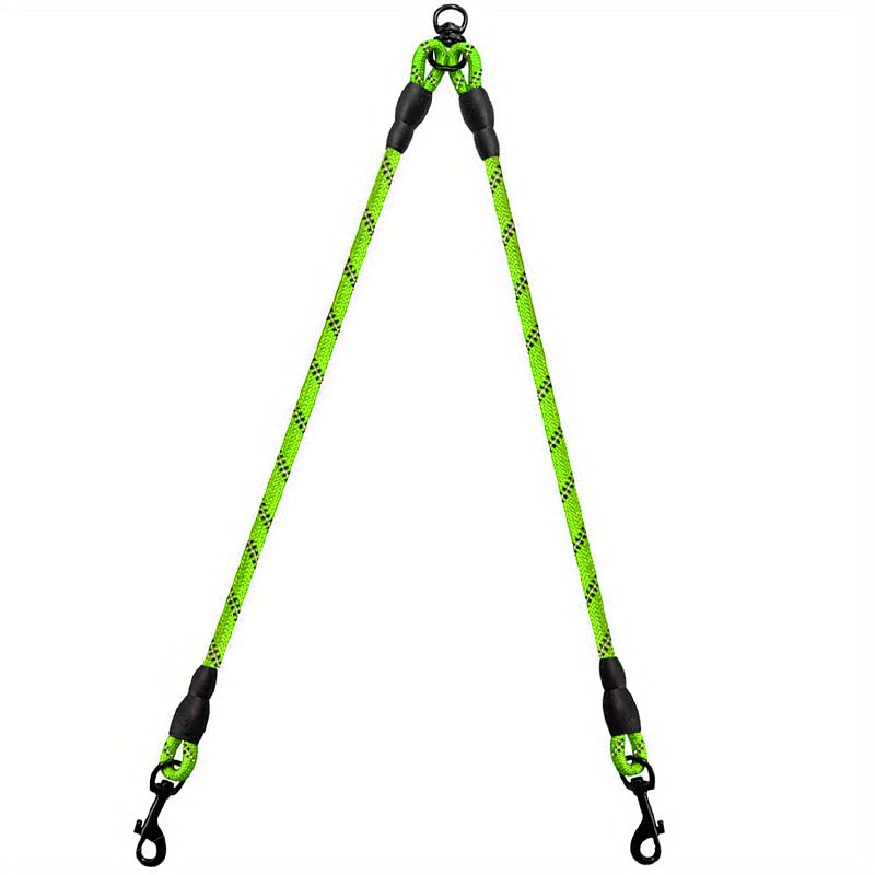 7 colors Taglory Reflective Dual Dog Leash
