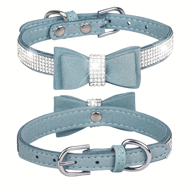 Rhinestone Dog Collar For Small Medium Large Dogs