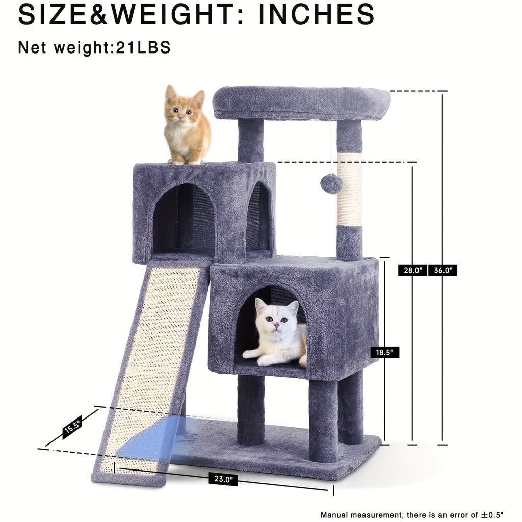 DOPINMIN 36 Inches Cat Tower