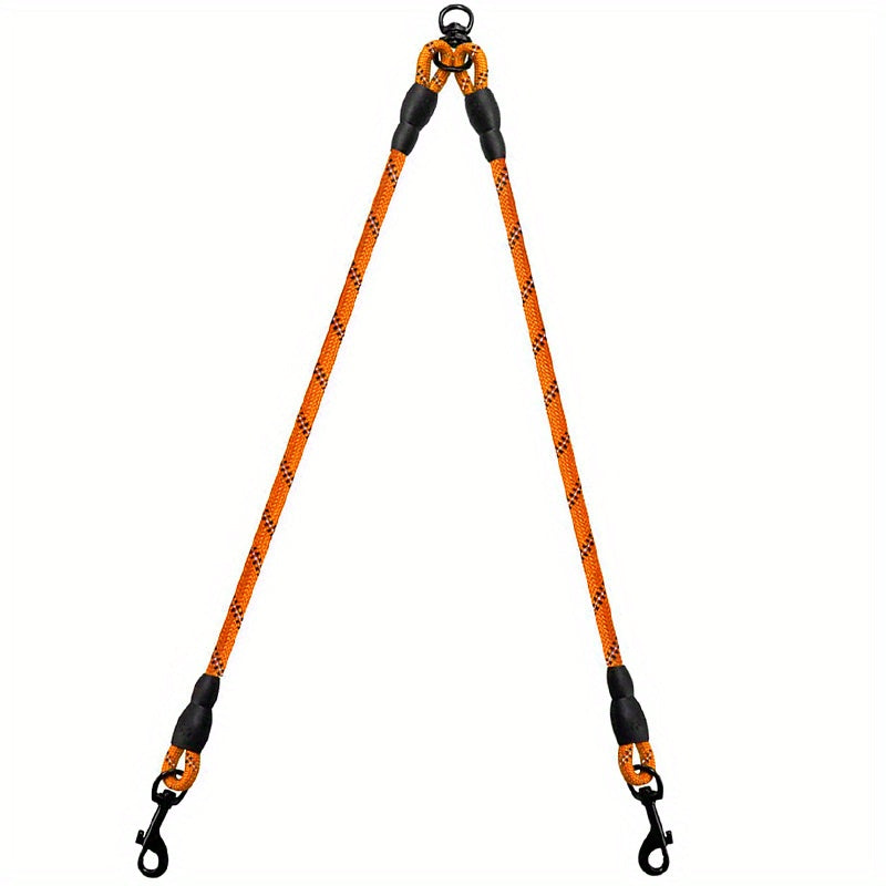 7 colors Taglory Reflective Dual Dog Leash