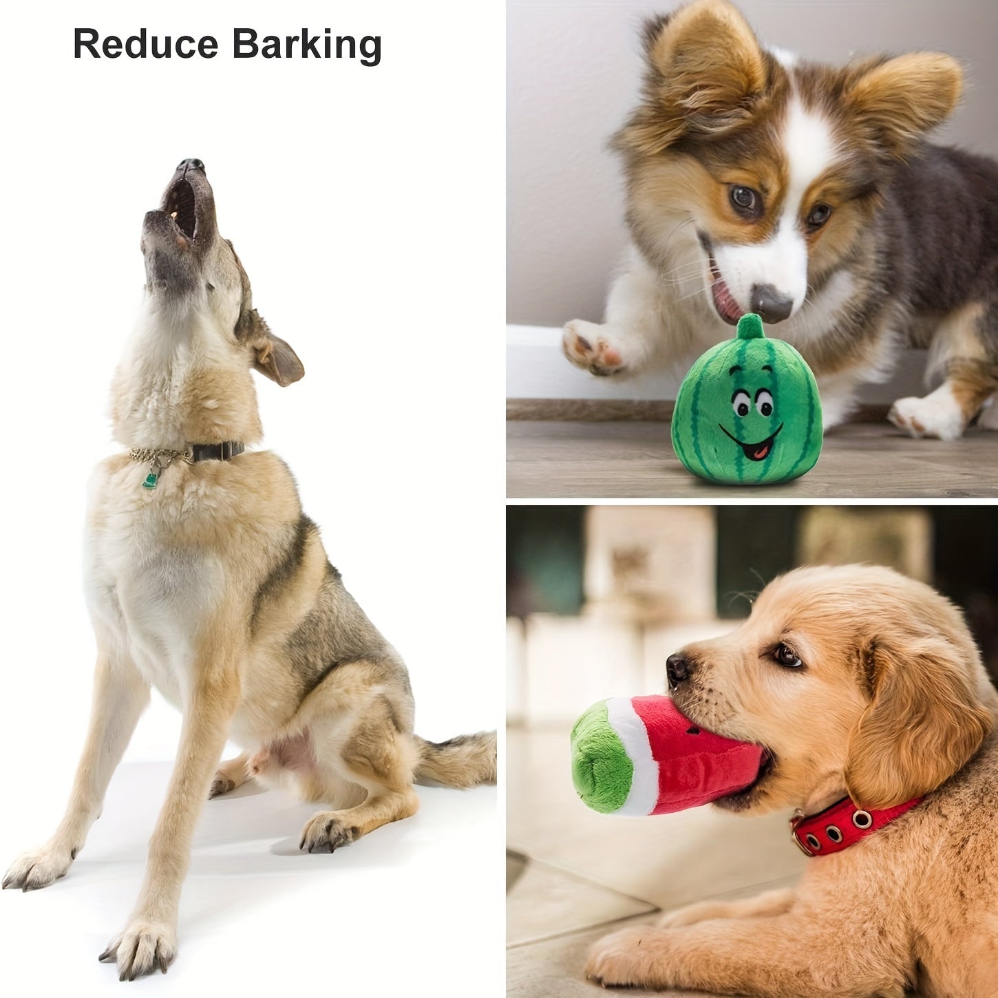 Nocciola Dog Squeaky Toys