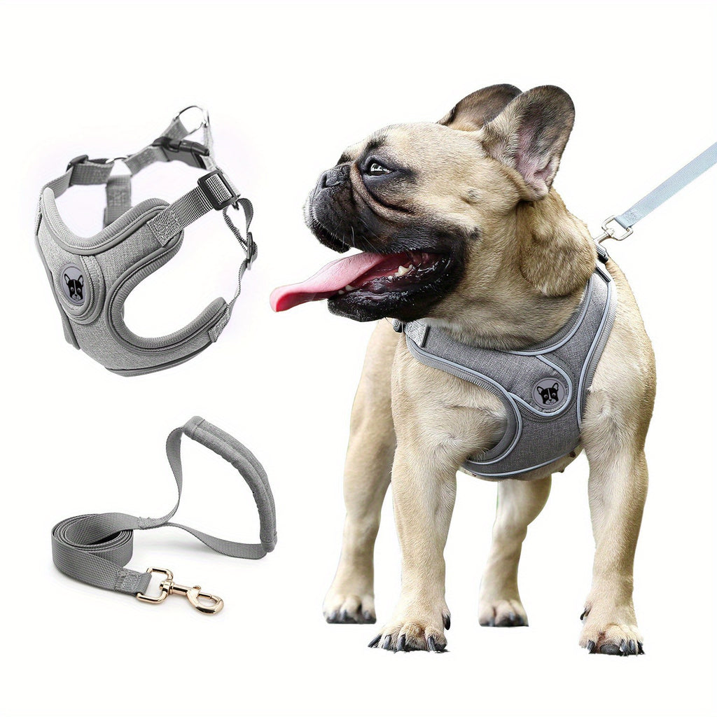 Breathable & Adjustable Reflective Dog Harness Vest