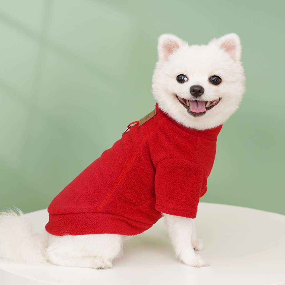 4pcs Set Winter Warm Pet Clothes for Dogs & Cats
