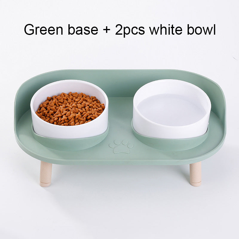 Elevated Raised Pet Bowls For Cats And Small Dogs