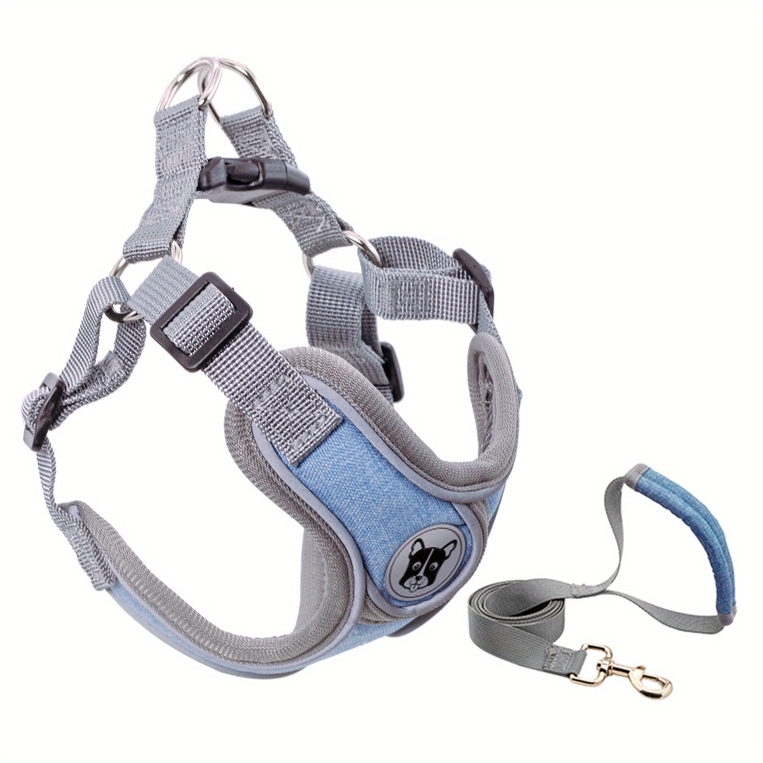 Breathable & Adjustable Reflective Dog Harness Vest