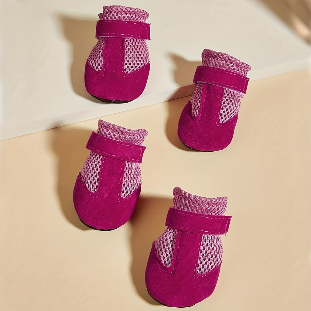 Four Season Universal Breathable Soft Sole Dog Shoes