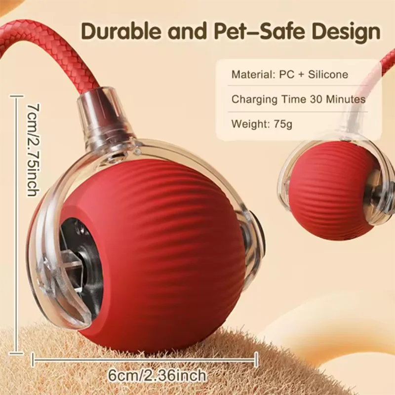 Dog and cat toys, ball, durable, self-entertainment,