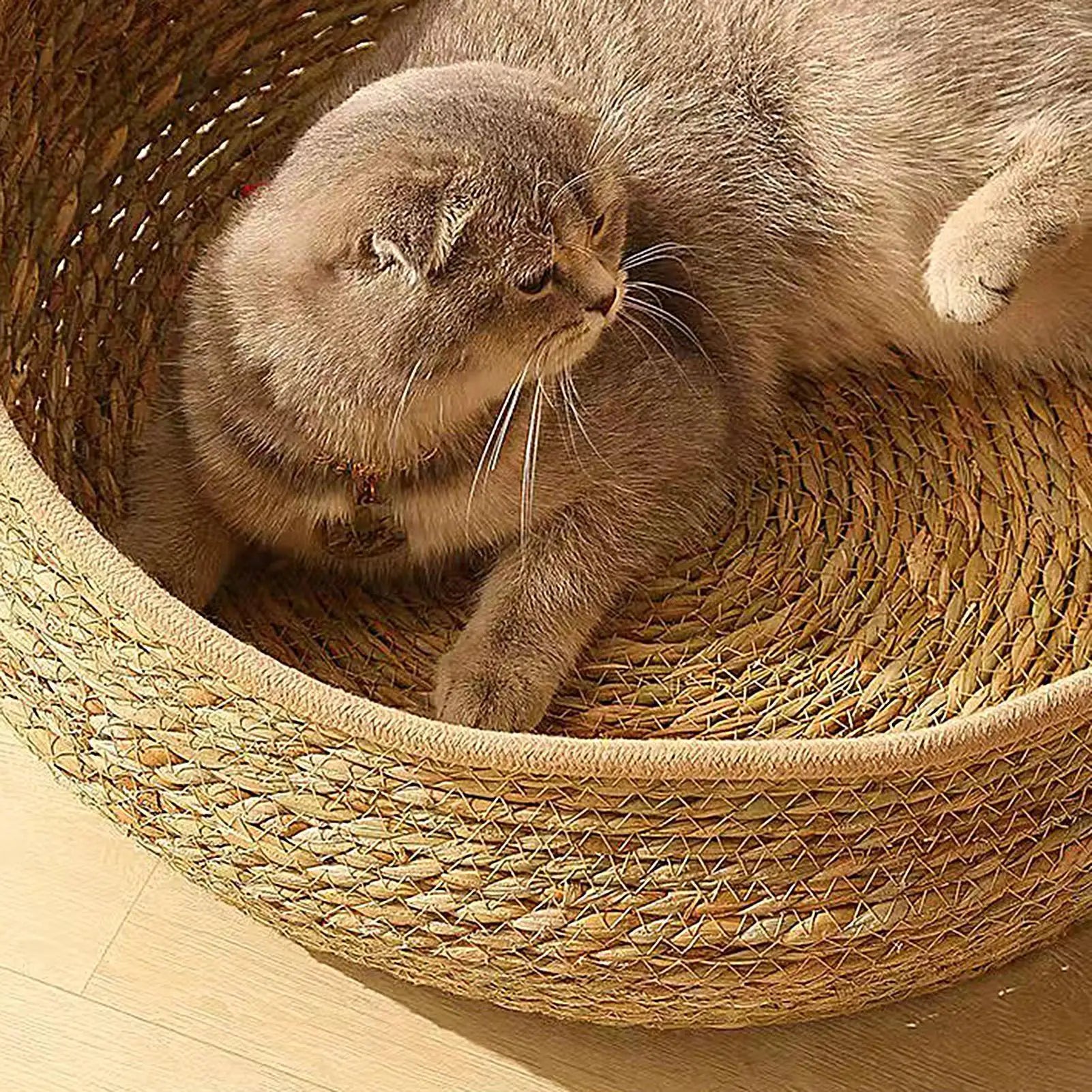 Cat Bed Woven Nest