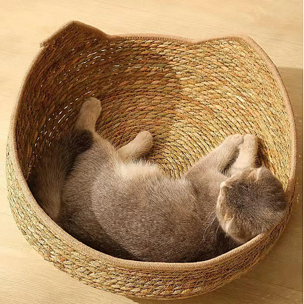 Cat Bed Woven Nest
