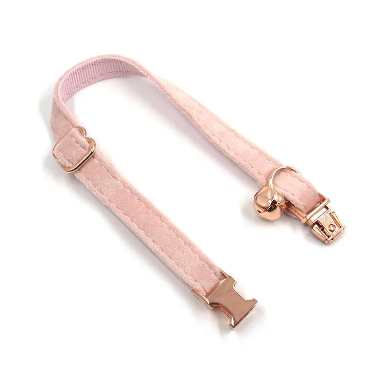 Cat Dog Collars Decorate Bow Around Neck Solid Color Puppy Chihuahua Collars Adjustable Safety Buckle Bow Tie Pets Accessories