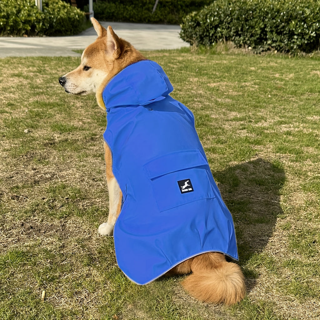 Dog Raincoat, Easy Wear For Small Medium Large Dogs