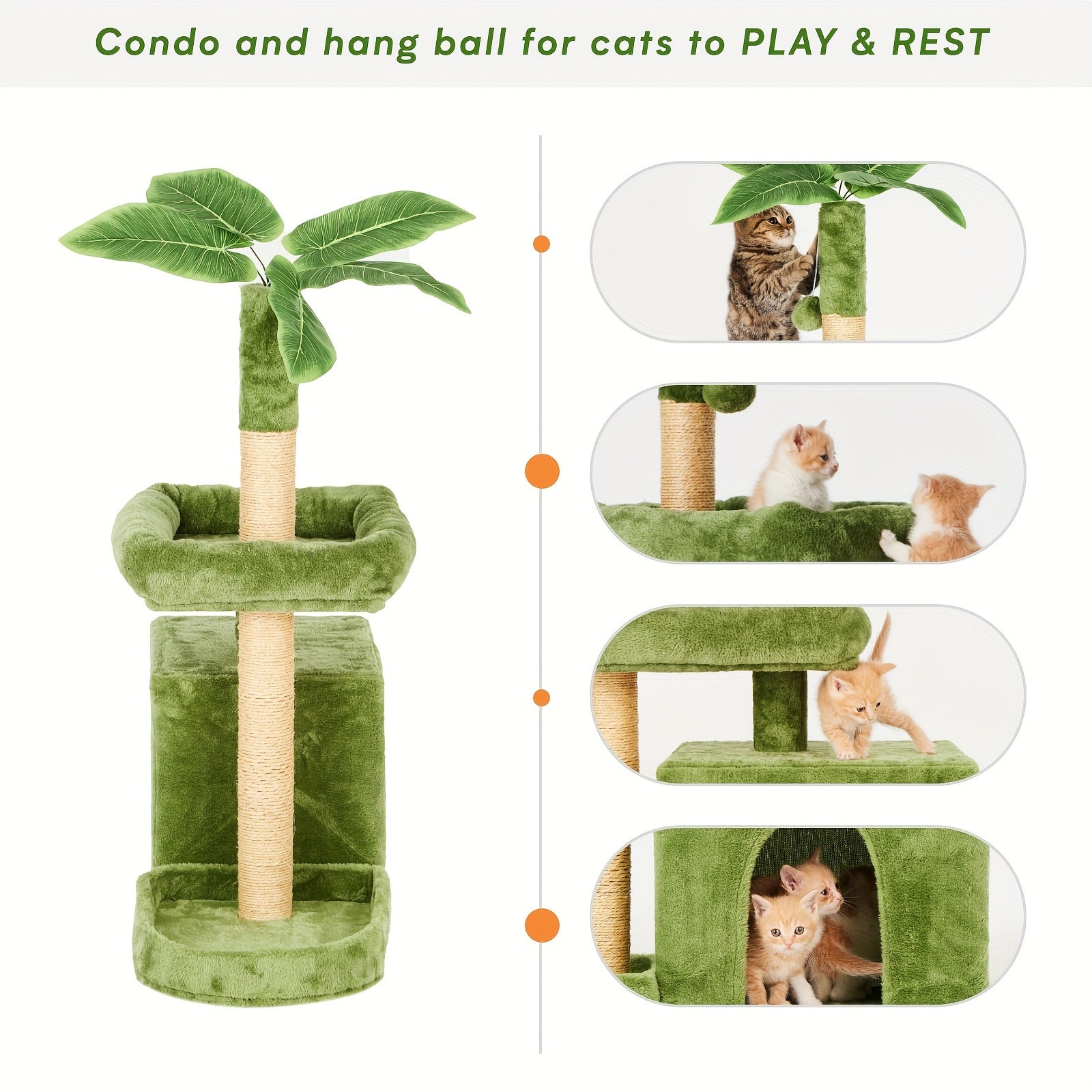 TSCOMON 31.5" Cat Tree