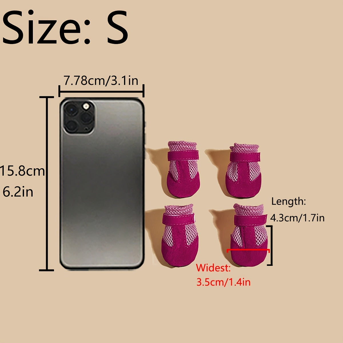 Four Season Universal Breathable Soft Sole Dog Shoes