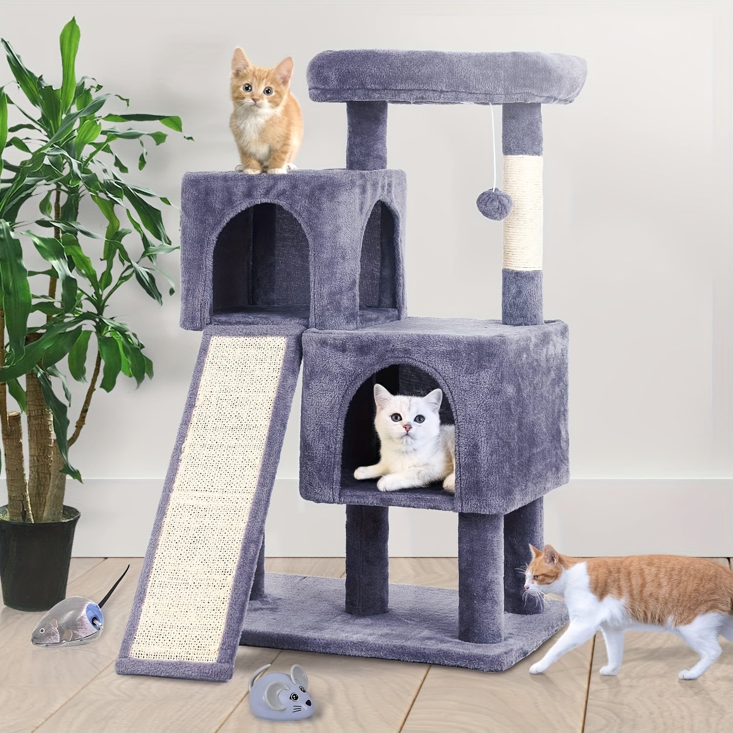DOPINMIN 36 Inches Cat Tower