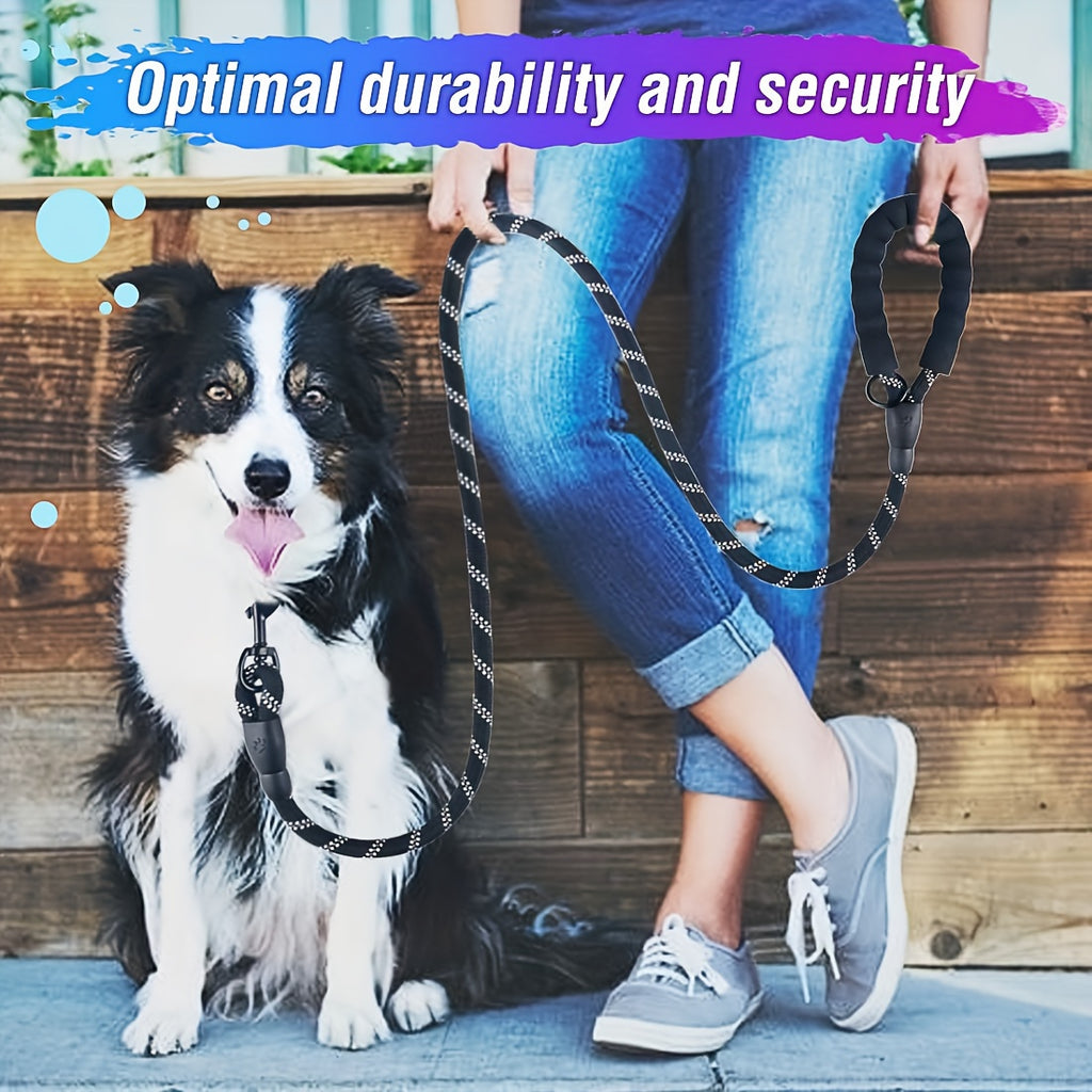 JOYTALE Reflective Dog Leash with Comfortable Padded Handle