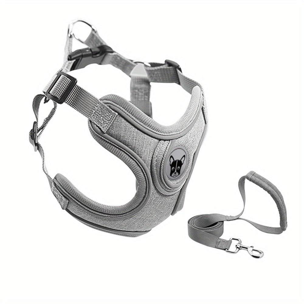 Breathable & Adjustable Reflective Dog Harness Vest