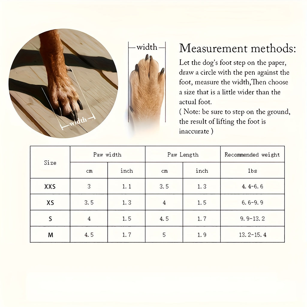 Anti-slip Breathable Wear-resistant Dog Shoes